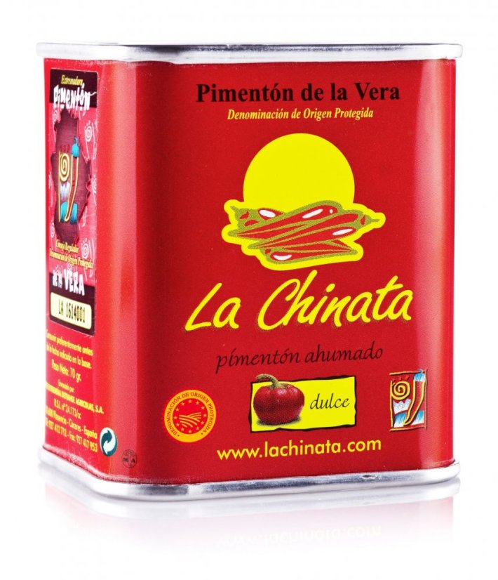 Uzená sladká paprika ze severské španělské provincie Extremadura