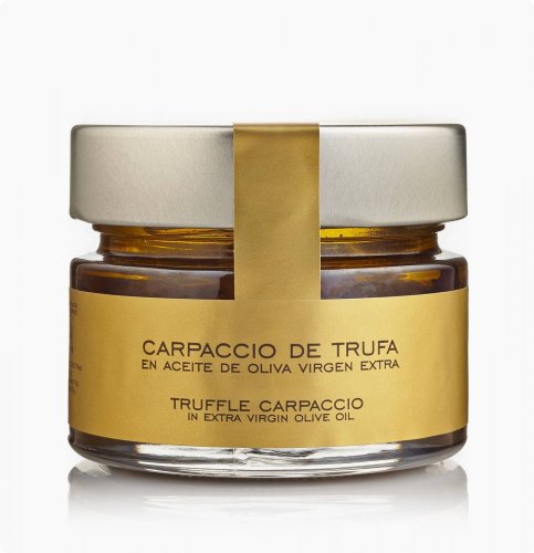 Lanýžové carpaccio v extra panenském olivovém oleji 120 gr